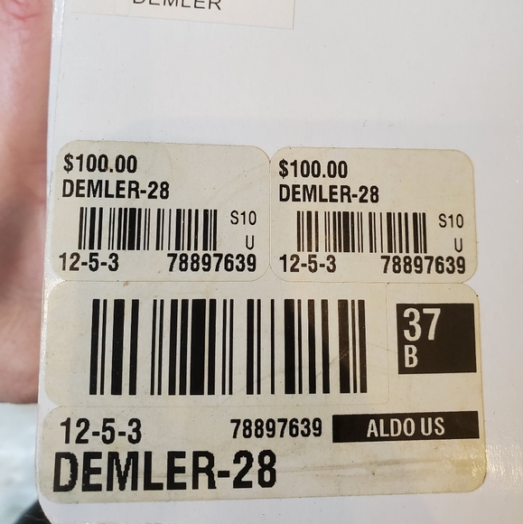 ALDO|Womens Tan Lace Up Heels| size 37 - Picture 9 of 11